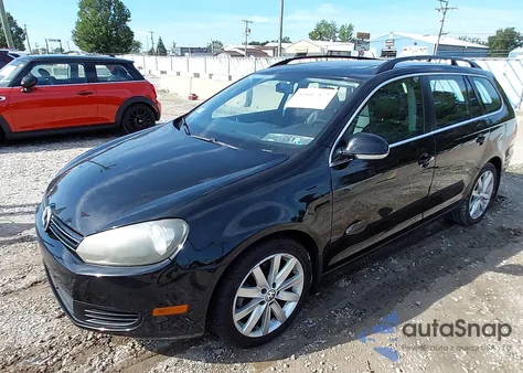 2011 Volkswagen Jetta Sportwagen 2.0L Tdi z USA, uszkodzony, nr VIN 3VWML7AJ8BM637093